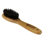Bamboo Groom ovaalne harjastega hari v&auml;ike/keskmine - bambusest hari looduslike harjastega, koertele ja kassidele, v&auml;ikestele ja keskmistele t&otilde;ugudele