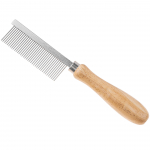 Miranda metallkamm puidust k&auml;epidemega, vahedega