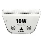 Andis Ceramic EDGE 10W Fine Wide Blade - lai keraamiline tera Snap-On l&otilde;ikuritele, kroomitud teras