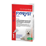 Fypryst Fipronil 67mg - tilgad kirpude ja puukide vastu koertele kaaluga 2 kuni
