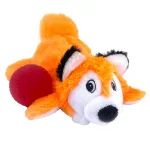 KONG Cozie Pocketz Rebane - pehme m&auml;nguasi koertele, rebane pallidega