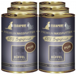Escapure Buffalo Pure - wet food for dogs and cats, 100% buffalo