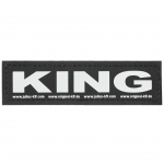 Julius - K9 King Patch 2tk - Velcro plaastrid Julius K9 rakmetele