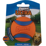 Chuckit! Ultra Ball M (6,4 cm) - p&otilde;rkav koerapall, ilma piiksuta - 1 tk