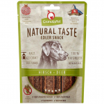 GranataPet Natural Taste Noble Suupiste Hirv - looduslikud lihasn&auml;kid koertele, hirvelihastripid