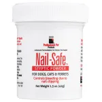 PPP Nail Safe Styptic Powder - pulber verejooksu peatamiseks koerte, kasside ja tuhkrute k&uuml;&uuml;nte l&otilde;ikamisel.