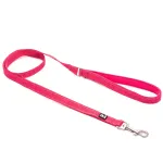 Hurtta Casual Reflective Leash Eco Ruby - koera jalutusrihm, ideaalne igap&auml;evaseks kasutamiseks, valmistatud taaskasutatud materjalidest