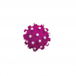 Flamingo vin&uuml;&uuml;list m&auml;nguasi - kummist pall koertele, igemete masseerimiseks m&otilde;eldud v&auml;ljaulatuvate osadega