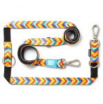 Max&Molly Multi-Leash Summertime - reguleeritav koerarihm, huvitav muster, 200cm