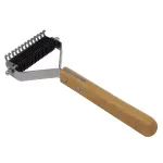Bamboo Groom kahepoolne pusakamm - kahepoolne konksl&otilde;ikur koertele ja kassidele