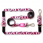Max&Molly Multi-Rihm Leopard - Reguleeritav koerarihm, gepardi muster, 200 cm