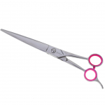 Geib Gator Straight Scissors, straight grooming scissors made of Japanese stainless steel with micro-serration.