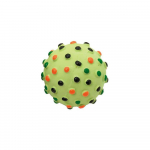 Flamingo Naljakas Lateksist Pall - lateksist pall koertele v&auml;rvilise reljeefiga