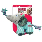 KONG Knots Carnival Elephant - koeram&auml;nguasi sisemise k&ouml;ie ja s&otilde;lmedega, elevant