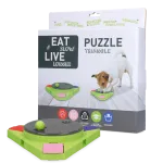 Eat Slow Live Longer Puzzle Kolmnurk - koerte intelligentsusm&auml;nguasi, kolmnurk
