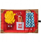 Nina Ottosson Activity Mat Fast Food Fun - sensoorne nuuskimismatt koertele