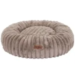 Biglo Cobe Donut Mocha - soft, fluffy, and stress-relieving dog bed, coffee color