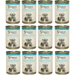 Simpsons Premium Four Bird Casserole - wet food for dogs, with poultry and vegetables, grain-free