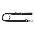Dashi Solid rihm must 120 cm - linna koera rihm, nailon, must