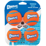 Chuckit! Tennisepall M (6,4 cm) - tennisepallid koertele, ilma piiksuta - 4 tk pakis