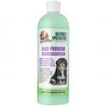 Nature's Specialties Aloe Premium &Scaron;ampoon - taimne - aloe &scaron;ampoon pikakarvalistele koertele ja kassidele, kontsentraat 1:16