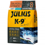 Julius K - 9 & Spinach Adult - teraviljavaba koeratoit, l&otilde;he spinatiga