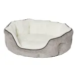 MidWest QT Deluxe Tulip Pesakast Taupe - koeravoodi k&otilde;rgete k&uuml;lgedega, beež