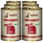 Escapure Veiseliha Orgaaniline - orgaaniline m&auml;rgtoit koertele, veiseliha k&ouml;&ouml;giviljade ja &uuml;rtidega