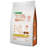 Nature&rsquo;s Protection Superior Care Red Coat Adult Small Breeds Salmon - toit punase karvaga v&auml;ikest t&otilde;ugu koertele, l&otilde;he ja krilliga