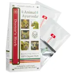 Animal Ayurveda Arsti Tervise Taimede Alustajapakett 60g - looduslik mask ja &otilde;li koertele ja kassidele, toetab naha tervist