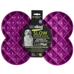 LickiMat Slodog - aeglane s&ouml;&ouml;gikauss, lakkumisalus koertele