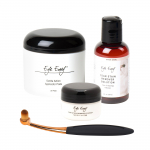 Eye Envy kassi stardikomplekt v&auml;ike hari - silmaplekkide eemaldamise kosmeetikakomplekt kassidele, koos harjaga