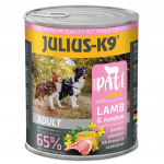 Julius - K9 Lambaliha ja K&otilde;rvits - t&auml;isv&auml;&auml;rtuslik m&auml;rgtoit koertele, lambaliha k&otilde;rvitsaga