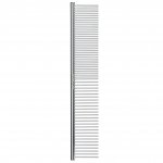 Artero l&uuml;hikeste piidega kamm - metallkamm, millel on 50/50 segatud hammaste vahe