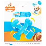 Nylabone Veiseliha Kutsika X Kujuline N&auml;rimism&auml;nguasi XS - paindlik n&auml;rimism&auml;nguasi kutsikatele, veiseliha maitsega