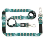 Max & Molly Multi-Leash Coffee Break - Reguleeritav koerarihm, huvitav muster, 200cm