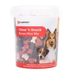 Flamingo Chew'n Snacks Mini Bones Mix - treeningmaiused koertele, erinevates maitsetes