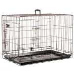 Flamingo Ebo Taupe - metallist koerapuur, M: