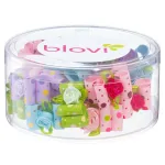 Blovi Lipsud T&auml;pid 25 tk - elegantsed lipsud v&auml;rviliste t&auml;ppidega ja roosiga, elastse paelaga, koertele