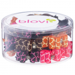 Blovi Bows Wild Glam 25 tk - elegantsed leopardimustriga koertele m&otilde;eldud lipsud, kaunistatud kivikesega, elastse paelaga