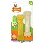 Nylabone M&otilde;&otilde;dukas N&auml;rimism&auml;nguasjade Komplekt XS - n&auml;rimism&auml;nguasjad v&auml;ikestele koertele, kanamaitsega