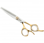 Chris Christensen Artisan Professional Safety Chunker - k&auml;sitsi sepistatud h&otilde;rendusk&auml;&auml;rid, valmistatud Jaapani roostevabast terasest, n&uuml;ri serv, 23 hammast