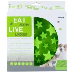 Eat Slow Live Longer Star S - ruutkauss koertele, mis aeglustab s&ouml;&ouml;mist, t&auml;hed
