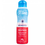 Tropiclean Oxymed Medicated Shampoo - rahustav &scaron;ampoon tundliku nahaga koertele ja kassidele