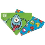 Max & Molly p&ouml;&ouml;ratav bandana Little Monsters - kahepoolne bandana koertele