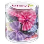 Blovi ruudulised lipsud 25tk - ruudulised koeralipsud, helmestega, elastsel kinnitusega