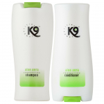K9 Aloe Vera Komplekt - &scaron;ampoon + palsam komplekt aloe veraga tundliku nahaga lemmikloomadele