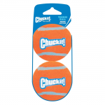 Chuckit! Tennisepall M (6,4 cm) - koera tennisepallid, ilma piiksuta - 2 tk
