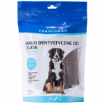 Francodex Dental Chews 15 tk - hambaravi maiused suurtele koertele, eemaldavad hambakivi ja halva hinge&otilde;hu