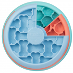 Nina Ottosson Puppy Lickin' Layers - hariv m&auml;ng ja aeglane s&ouml;&ouml;tmiskauss kutsikatele ja v&auml;ikestele koertele, tase